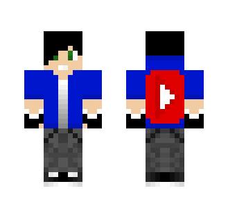blue youtube - Male Minecraft Skins - image 2