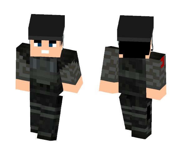 Light Armor Soldier 3 - Uncharted 2 - Male Minecraft Skins - image 1