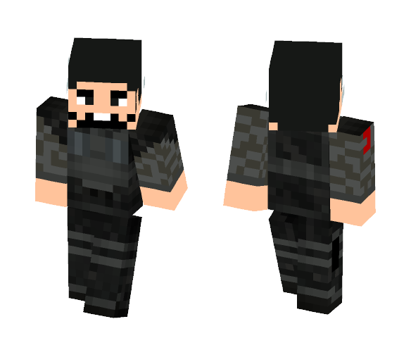 Light Armor Soldier 2 - Uncharted 2 - Male Minecraft Skins - image 1