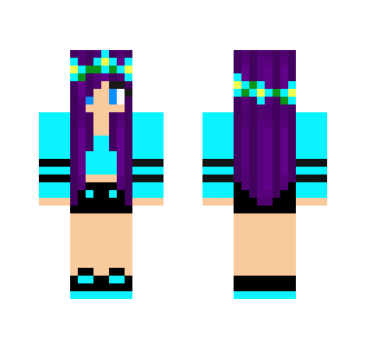 ❤️Pastelle❤️ Purple Girl - Girl Minecraft Skins - image 2