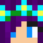 ❤️Pastelle❤️ Purple Girl - Girl Minecraft Skins - image 3