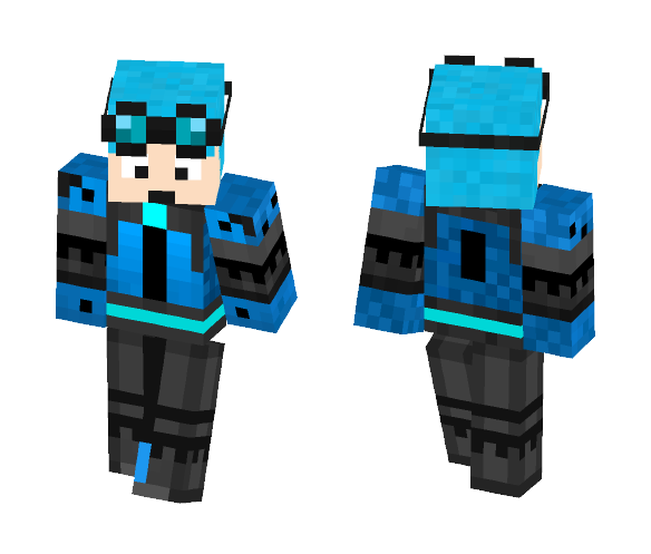Dan's Awesome Suit - Male Minecraft Skins - image 1