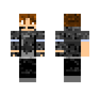 Gray Hoodie [TooTooTim] - Male Minecraft Skins - image 2