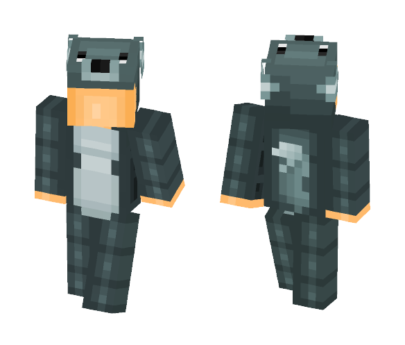 Wolf pajama base - Interchangeable Minecraft Skins - image 1