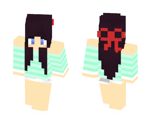 Ocean - Female Minecraft Skins - image 1