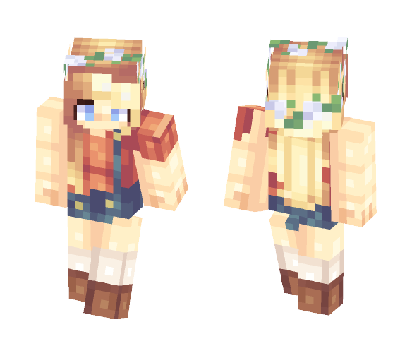 BrǐtBrǐtt~ Summer Ombre Girl - Girl Minecraft Skins - image 1