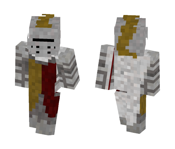 Holy Grail Soldier (Vertical) - Male Minecraft Skins - image 1