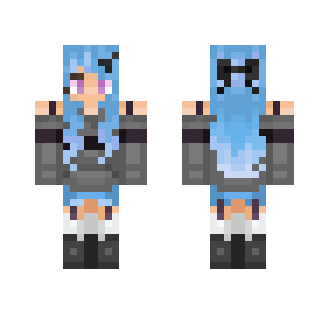 Blue Supremecy - Female Minecraft Skins - image 2