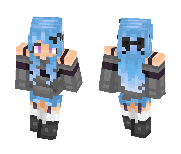 Blue Supremecy - Female Minecraft Skins - image 1