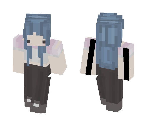 ~ Blue Rose ~ - Female Minecraft Skins - image 1