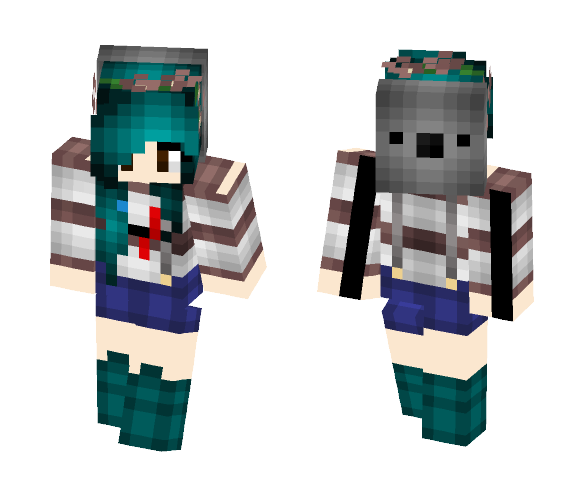 Adachu - Female Minecraft Skins - image 1