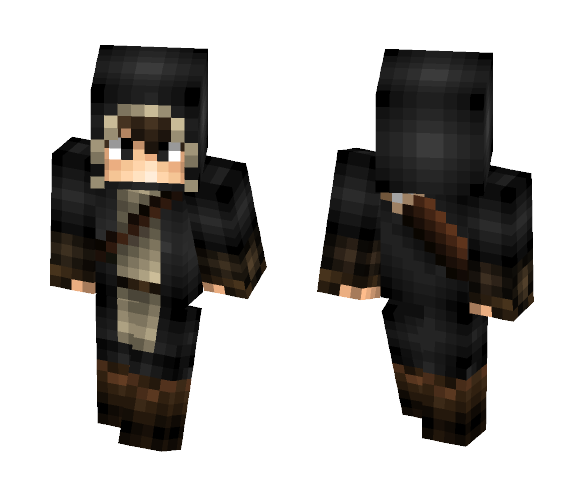 Recolored Skin of Tylarzz - Black - Male Minecraft Skins - image 1