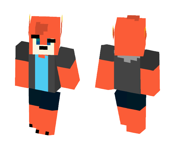 Furry - Foxas - Male Minecraft Skins - image 1