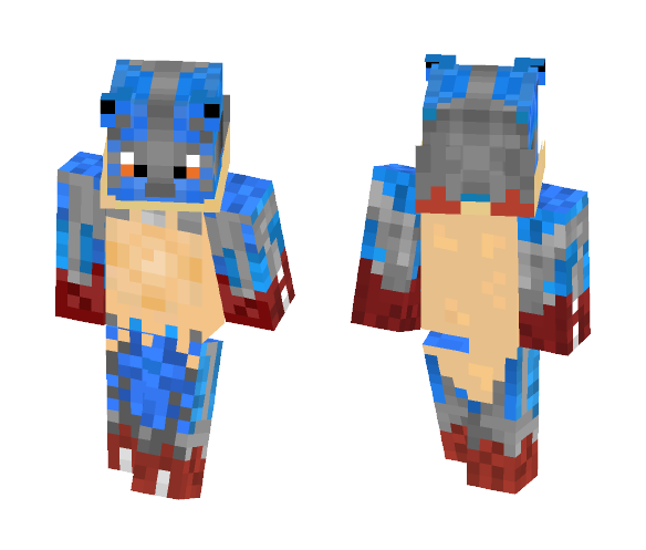 Mega Lucario - Male Minecraft Skins - image 1