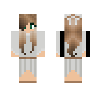Girl with Bow - Girl Minecraft Skins - image 2