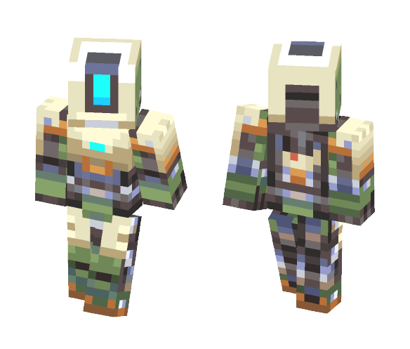 Bastion- Overwatch - Interchangeable Minecraft Skins - image 1