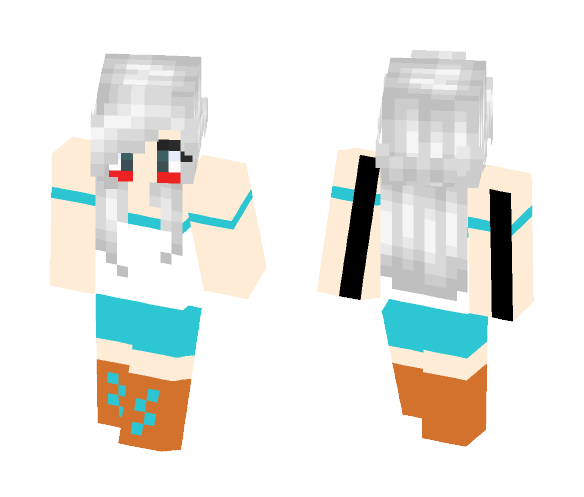 Toy Bonnie Human (female) - Female Minecraft Skins - image 1