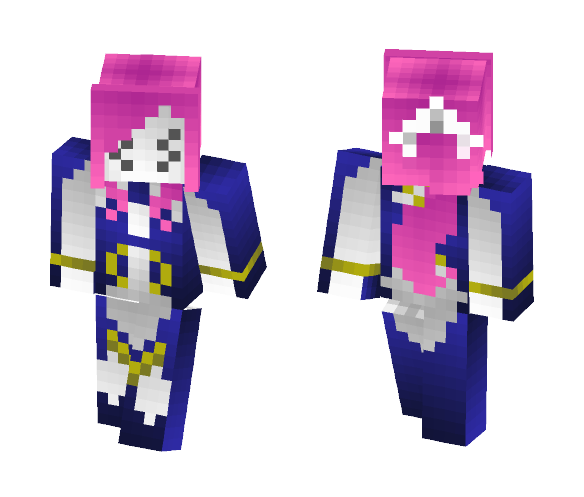 MeMeMe Dark Hana-chan - Female Minecraft Skins - image 1