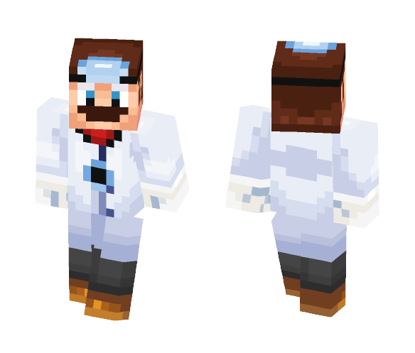 Dr. Mario - Male Minecraft Skins - image 1