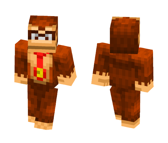 Donkey Kong - Male Minecraft Skins - image 1