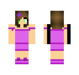 Purple Guy (female) - Female Minecraft Skins - image 2