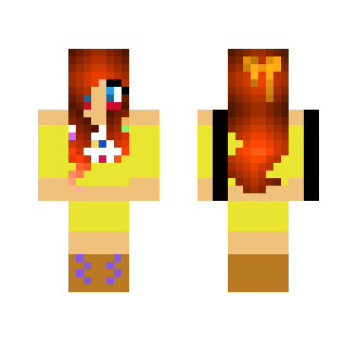 Toy Chica Human (female) - Female Minecraft Skins - image 2