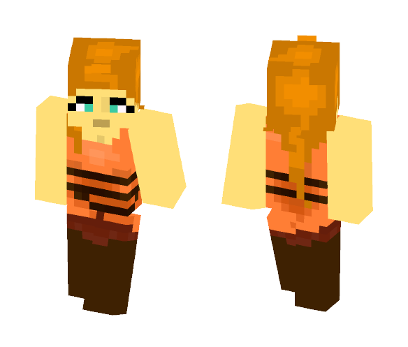 [LOTC]Female Dwarf - Female Minecraft Skins - image 1