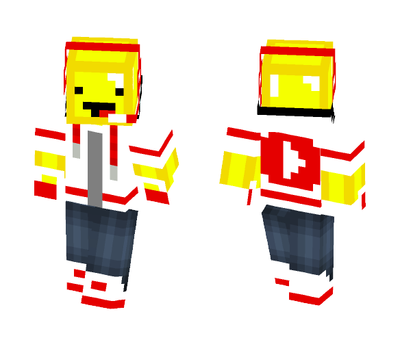 butterbro692 YouTube style - Male Minecraft Skins - image 1