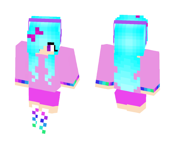 Cute DJ Girl - Cute Girls Minecraft Skins - image 1