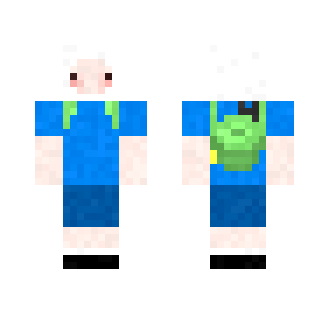 Finn "The Human" - Male Minecraft Skins - image 2