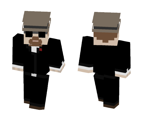 Mobster 2 - Male Minecraft Skins - image 1