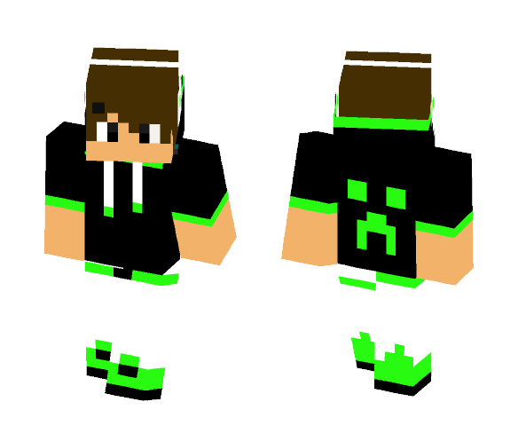 green boy - Boy Minecraft Skins - image 1