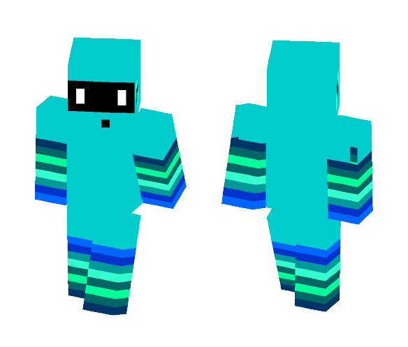 Blue Dude - Male Minecraft Skins - image 1