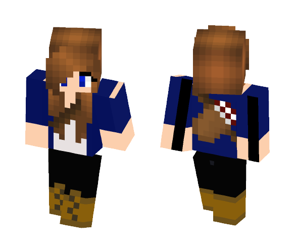 Archer Girl - Girl Minecraft Skins - image 1