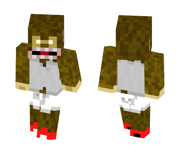 Insane Monkey - Male Minecraft Skins - image 1