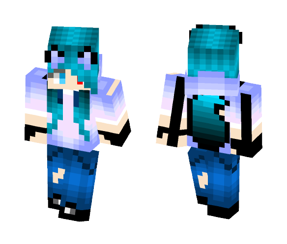 Krystal H.A. Cat - Cat Minecraft Skins - image 1