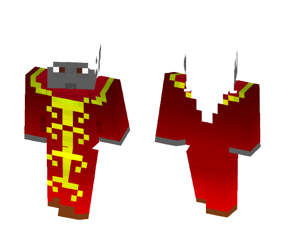 [LOTC] Dark Elf Clergyman - Male Minecraft Skins - image 1