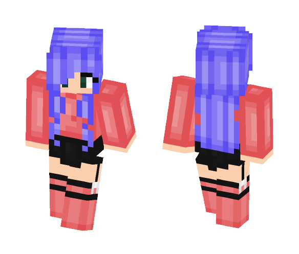 Cotton Candy // Pink Pineapple - Female Minecraft Skins - image 1