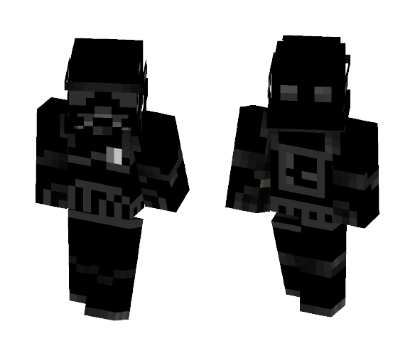 Shadow Trooper - Male Minecraft Skins - image 1