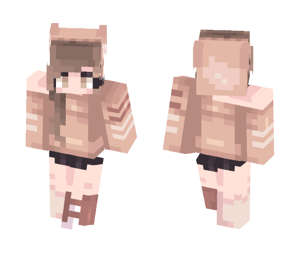 I think this is a fox?? - Female Minecraft Skins - image 1