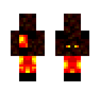 Mr. Magma Cube - Male Minecraft Skins - image 2