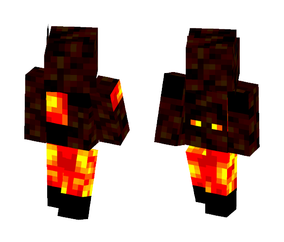 Mr. Magma Cube - Male Minecraft Skins - image 1