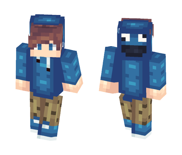 Cookie Man 1.8 - Male Minecraft Skins - image 1
