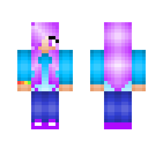 Pretty Girl 1 - Girl Minecraft Skins - image 2