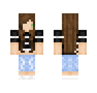 Stripes & Ripped Jeans - Female Minecraft Skins - image 2