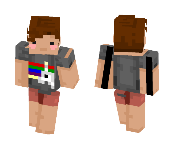 Thezi Fanskin with Rainbows - Other Minecraft Skins - image 1