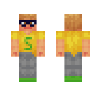 The Dude With the Yellow Shirt - Male Minecraft Skins - image 2