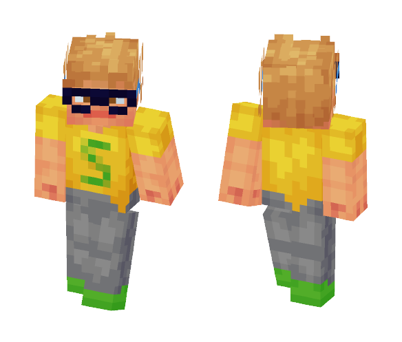 The Dude With the Yellow Shirt - Male Minecraft Skins - image 1