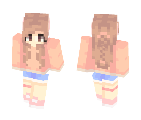 ???? | it's time to stop - Female Minecraft Skins - image 1