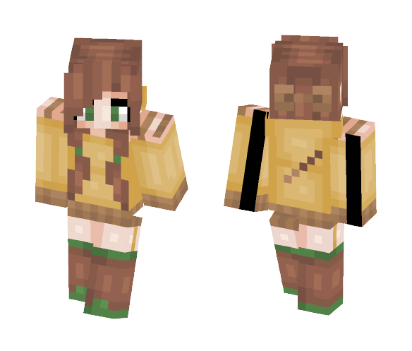 حθᎶ | Pocky-Chan | OC - Female Minecraft Skins - image 1
